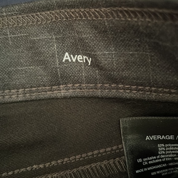 Gloria Vanderbilt Avery Slim Ponte dress pants grey - Picture 3 of 6